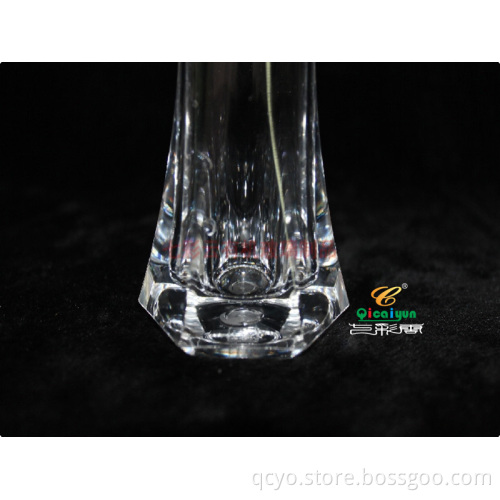 2015 new product acrylic glass vase